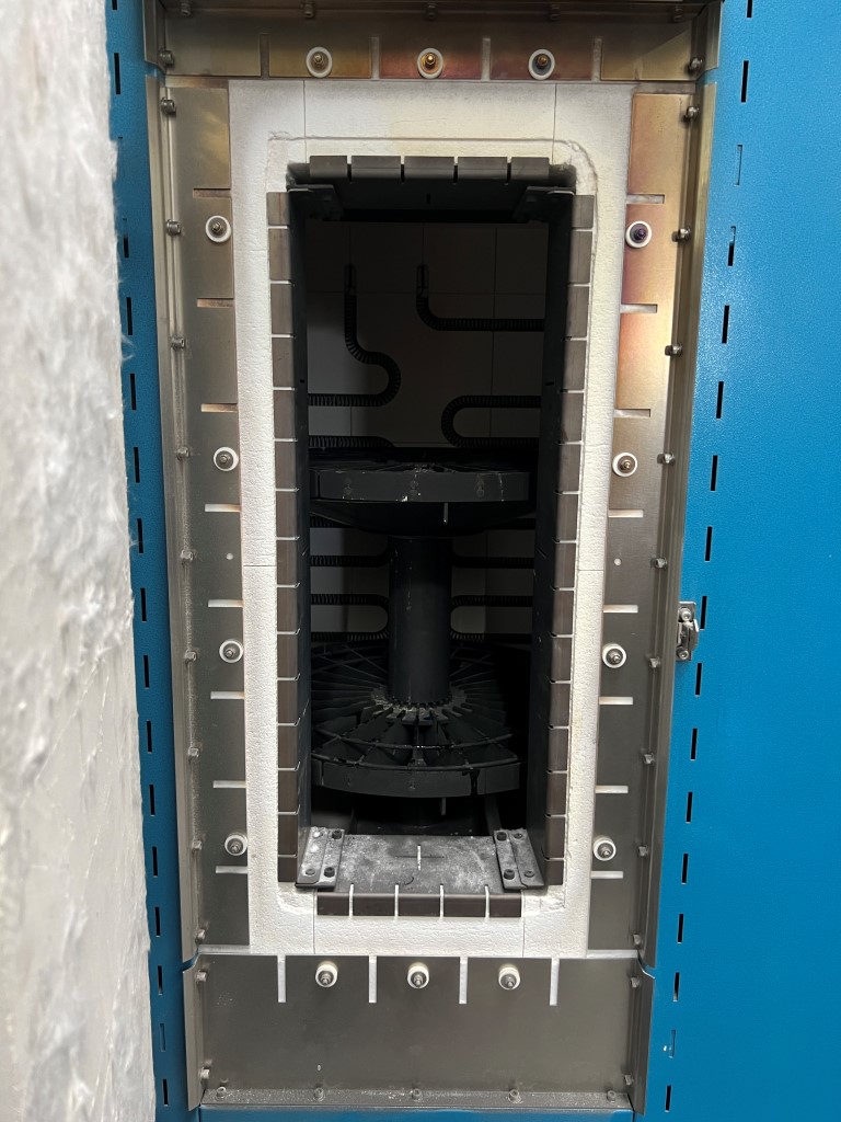 Yasui RBF37 Rotating Burnout Furnace, Machine ID:8909 Yasui RBF37 Rotating Burnout Furnace, Machine ID:8909